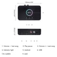 thumbnail image 4 of sweethay Adaptador Bluetooth BT0, excelente sonido para altavoz, auriculares, transmisor receptor de Audio inalámbrico BT5.0 Combinaciones de reproductor de DVD/TV para coche, 4 of 6