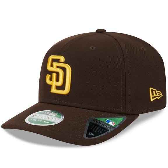 Men's New Era  Brown San Diego Padres Player Replica 9SEVENTY Adjustable Hat
