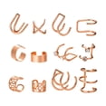 thumbnail image 1 of LYMAYTER Non-Piercing Earrings 1 Set Ear Cuffs - Non - Piercing, Sparkling, 1 of 6
