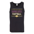 thumbnail image 2 of Wild Bobby Minnesota MIN Hometown City Football Fan Pride Sports Men's Graphic Tank Top, Black, 3X-Large, 2 of 6