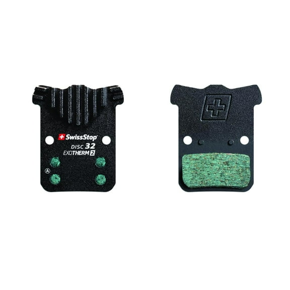 SwissStop Exotherm2 32 Disc Brake Pads, Shape: SRAM Monoblock, Organic, Pair