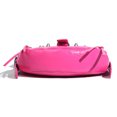 thumbnail image 4 of Bolso de hombro con borlas Bolso de media luna Bolso de viaje femenino de color sólido (PU rojo rosa), 4 of 8