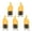 C7, variant on SDFGTstore 5Pcs Flame Shaped LED Filament Bulb 1800K Diode Party Decoration Light Bulb LED Flashing Candle Lights Enduring