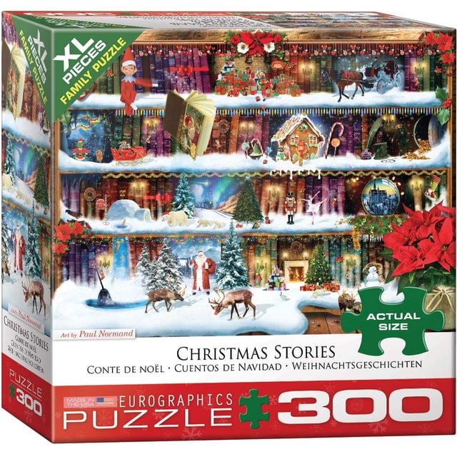Rompecabezas EuroGraphics Christmas Stories 300 piezas
