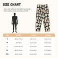 thumbnail image 2 of Salouo Different Ghosts Print Women's Pajama Pants Casual Loose Sweatpants PJs Flowy Pants Drawstring Palazzo for Women Wide Leg Pants Lounge Pajama -XX-Large, 2 of 8