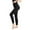 Black-04, variant on Workout Leggings for Women Casual Slim Fit Seamless Stretchy High Waisted Gym Yoga Leggings Jogggers