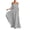 Gray, variant on Women's Cold Shoulder Spaghetti Strap Maxi Dress Cocktail Party Gown Ruffle Pleated Flowy Long formal Dress Wedding Guest Dress Wine