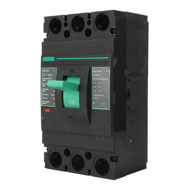 Caja De Disyuntor Caja Moldeada Disyuntor 400A MCCB Interruptor De Protección De Batería Solar Para Sistema De Generación De Energía 3P AC 400V