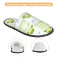 thumbnail image 3 of Balery Frogs and Dragonflies Pantuflas de Casa de Felpa Silenciosas con Diseño Estampado, Zapatillas Cómodas Antideslizantes de Algodón para Interior-Large, 3 of 8