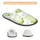 thumbnail image 3 of Balery Frogs and Dragonflies Pantuflas de Casa de Felpa Silenciosas con Diseño Estampado, Zapatillas Cómodas Antideslizantes de Algodón para Interior-Large, 3 of 8