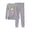 Grey, variant on Boys Pajamas Toddler Boys Long Sleeve Cotton Kids Sleepwear Sets Light Green,Size 2-3 Years