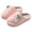 Red, variant on Dakaela Boys Girls Cozy House Slippers Warm Plush Winter Cotton Bedroom Shoes Little Kids Non Slip Indoor Outdoor Fuzzy Slides Red 2
