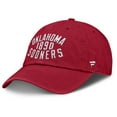 thumbnail image 3 of Men's Fanatics Crimson Oklahoma Sooners Archer Adjustable Hat, 3 of 4