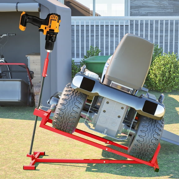 LZBEITEM Heavy Lawn Mower Lift Jack Rod - 882 lbs Capacity for Tractors and Zero Turn Lawn Mowers