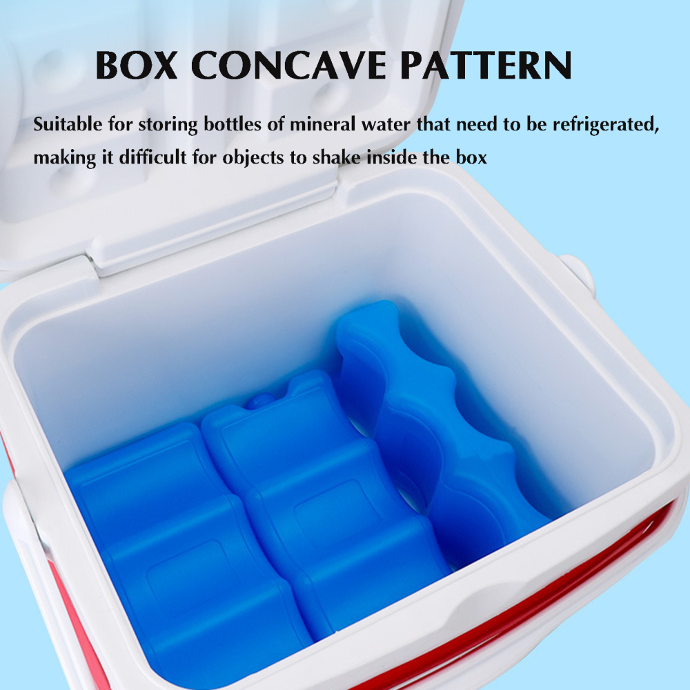 Reusable Ice Brick Ice Block Ice Pack Cooler Milk Storage Frozen Box