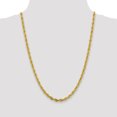 thumbnail image 2 of 14k Yellow Gold 24 Inch 4.75mm Rope Chain Necklace Pendant Charm, 2 of 9