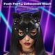 thumbnail image 1 of Máscara de Gatúbela - Máscara de mascarada de juego de rol de gato de media cara de Halloween para mujer Wdftyju Libre de BPA, 1 of 4