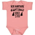 thumbnail image 3 of Inktastic New Hampshire Awesome Since 1788 Boys or Girls Baby Bodysuit, 3 of 5