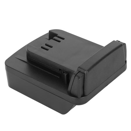 

Spptty Battery Adapter Built‑in PCBA Voltage Protection Black For DCB200 To For M18 Drill Battery Adapter Electric Drill Battery Adapter