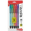Pentel R.S.V.P. Razzle-Dazzle Ballpoint Pen, Medium Line, Black Ink, 5 Pack (BK91RDBP5M)
