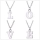thumbnail image 3 of Skyrim-collar con inicial de letras de A-Z para hombre y mujer, cadena de eslabones con colgantes del alfabeto, joyería para regalo, 3 of 4
