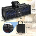 thumbnail image 2 of Pyle Bluetooth 2.0 Channel ATV/UTV 11" Sound Bar, Black, 2 of 3