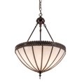 thumbnail image 5 of Meyda 198338 21 in. Gothic Inverted Pendant - Craftsman Brown, 5 of 7