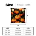 thumbnail image 5 of Thanksgiving Pumpkin Inserts Set - 2-Pack Decorative Pillows with Unique Patterns for Throw Pillow Covers for Home Decor, Sofa, Bed - Available in 16x16, 18x18 & 20x20, 5 of 6