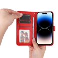 thumbnail image 4 of Funda tipo cartera GANGXUN para iPhone 15 Pro , diseño girasol, cuero PU, soporte, cierre magnético, tarjetero, 4 of 5