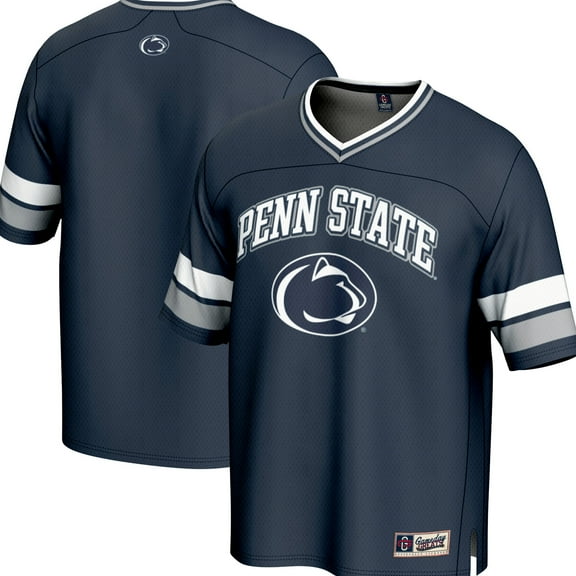 Men's GameDay Greats Navy Penn State Nittany Lions Spirit Football Jersey