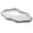 Silver, variant on Yesbay Ceramic Jewelry Tray Trinket Storage Plate Smooth Surface Necklace Cloud Shape Bracelet Ring Holder Dish Photo Prop Perfume Display Stand