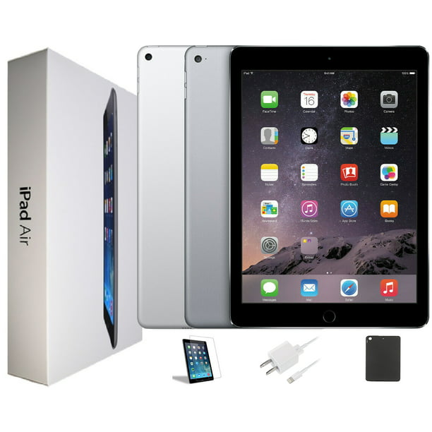 Apple iPad Air 1st Gen. 9.7-inch, All Colors, 16GB, 32GB, 64GB, 128GB, Wi-Fi Only or Wi-Fi +4G Unlocked, Bundle: Case, Tempered Glass, and Free 2-Day Shipping - Walmart.com