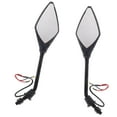 thumbnail image 1 of Solid Rearview Mirrors with for Motorcycle with 10mm Thread , , Black, 1 of 10