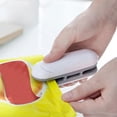 thumbnail image 1 of Xihbxyly Sellador Térmico Portátil, Mini Herramienta de Sellado de Bolsas de Plástico, Liberación Instantánea de Calor, Hermético, Ideal para Almacenar Alimentos, Ideal para Cualquier Ocasión, Tamaño, 1 of 7