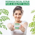 thumbnail image 4 of Herboganic Moringa Facial Scrub | Natural Face Scrub| Rich for Skin Rejuvenation and Moisturizing | Gentle and Deep Cleansing Suitable for All Skin Types, 4 of 7