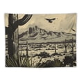 thumbnail image 5 of Fenyluxe  Retro Western Cactus Tapestry Wall Hanging, Wild West Tapestry, Western Tapestry for Bedroom, Horse Tapestry, Western Country Tapestry, Western Wall Decor 60x50inch, 5 of 6
