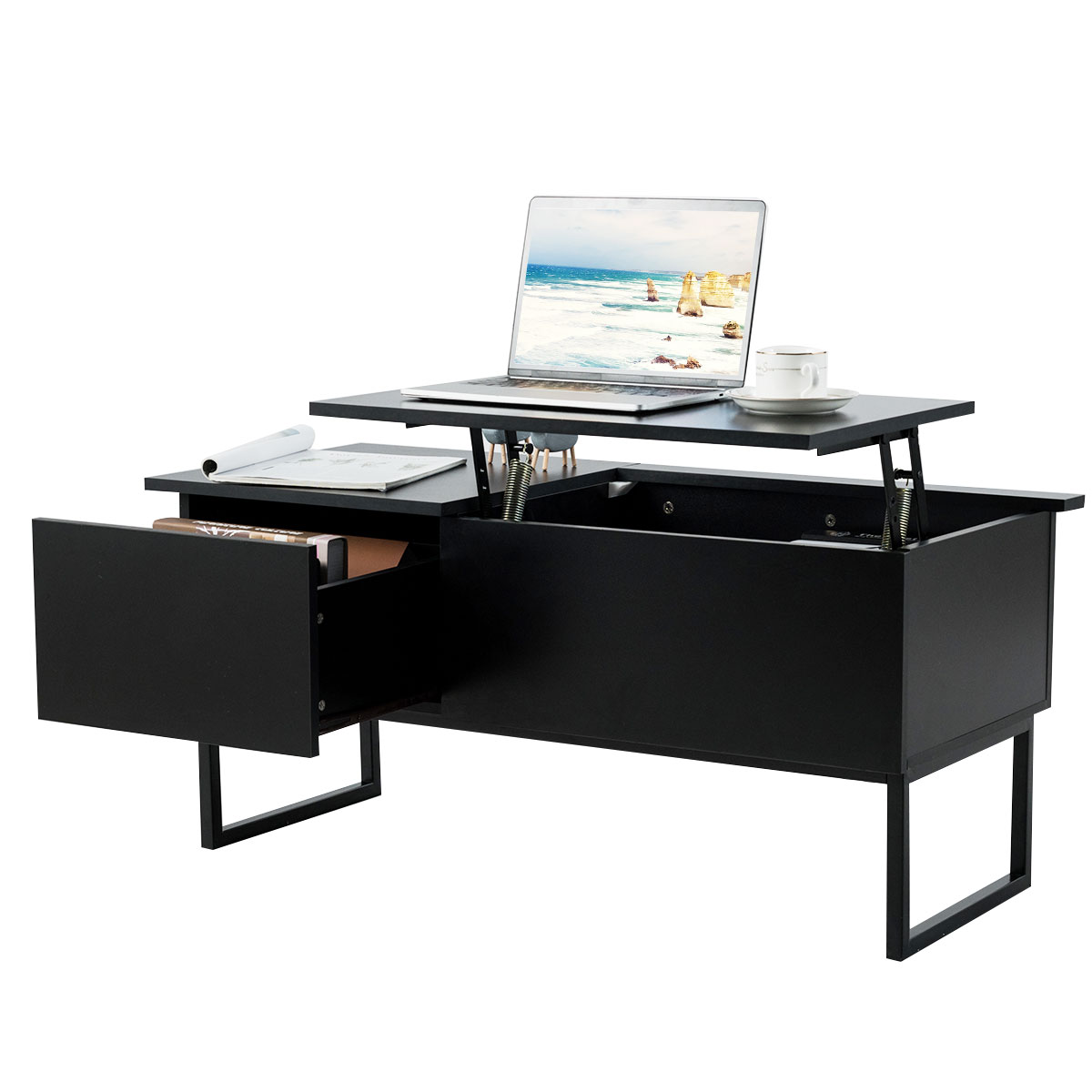 Lift Top Coffee Table W Hidden Partment Storage Drawer Living Room Furniture Walmart Lift Top Coffee Table W Hidden Partment Storage Drawer Living Room Furniture Walmart