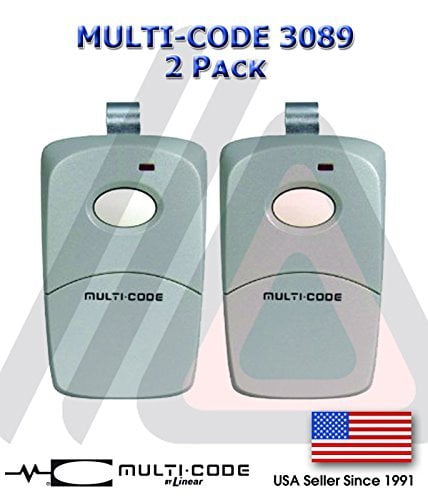 Multicode 3089 Garage Door Opener Or Gate Opener Remote Transmitter 