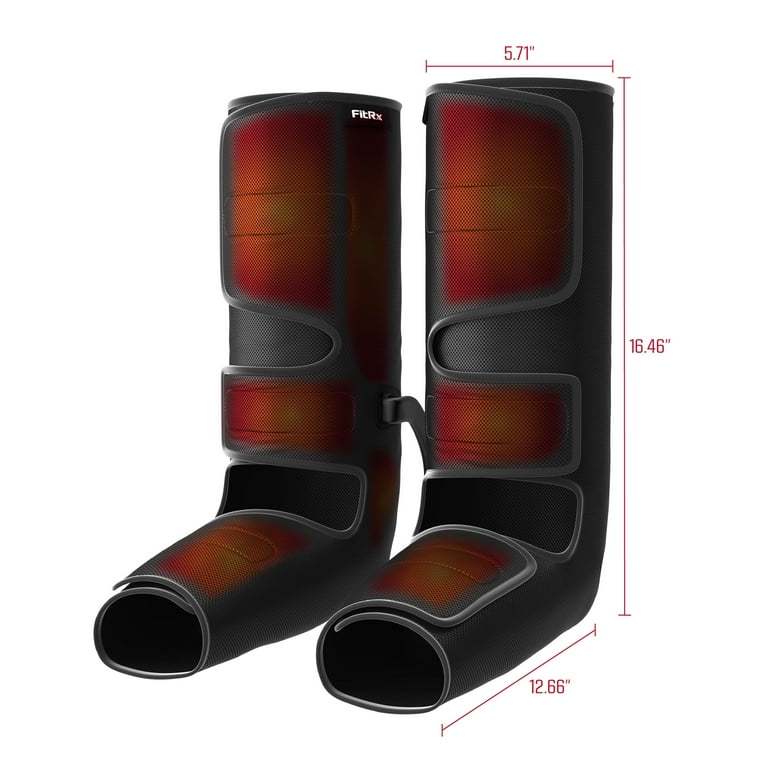 FitRx RecoverMax Compression Boots, Heated Compression Leg and