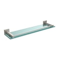 thumbnail image 2 of Montero Collection 22 Inch Glass Shelf with Gallery Rail, 2 of 5
