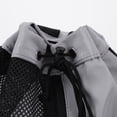 thumbnail image 4 of Mochilas Deportivas Baloncesto Con Cordón Malla Gruesa para Entrenamiento (gris), 4 of 7