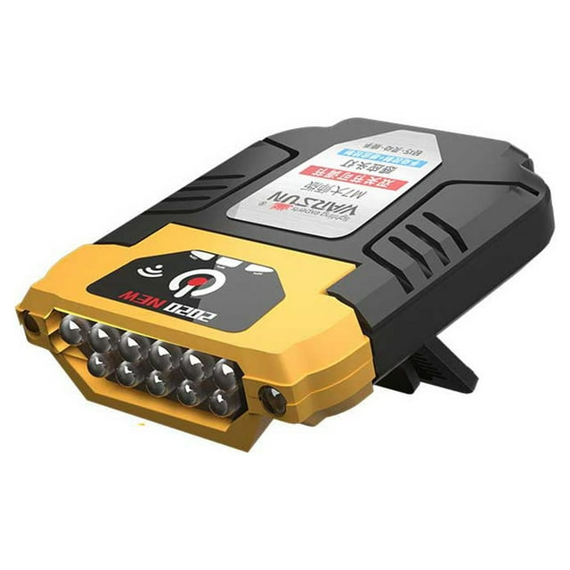 Soidarity Linterna frontal portátil para senderismo, linterna ajustable recargable para cabeza, sombrero, linterna para correr, trotar, equipo para carpas Amarillo Soidarity OD029102-02B