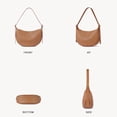 thumbnail image 6 of Purses for Women Crossbody Bags Crescent Shoulder Bag Hobo Handbag with Adjustable Strap, 6 of 6