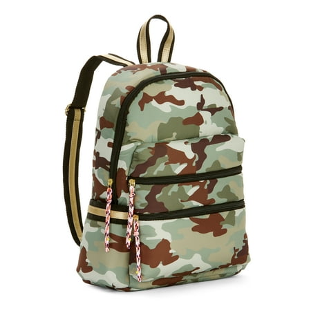 Camouflage Rolling Backpack - Twig & Arrow Nylon Camo Backpack