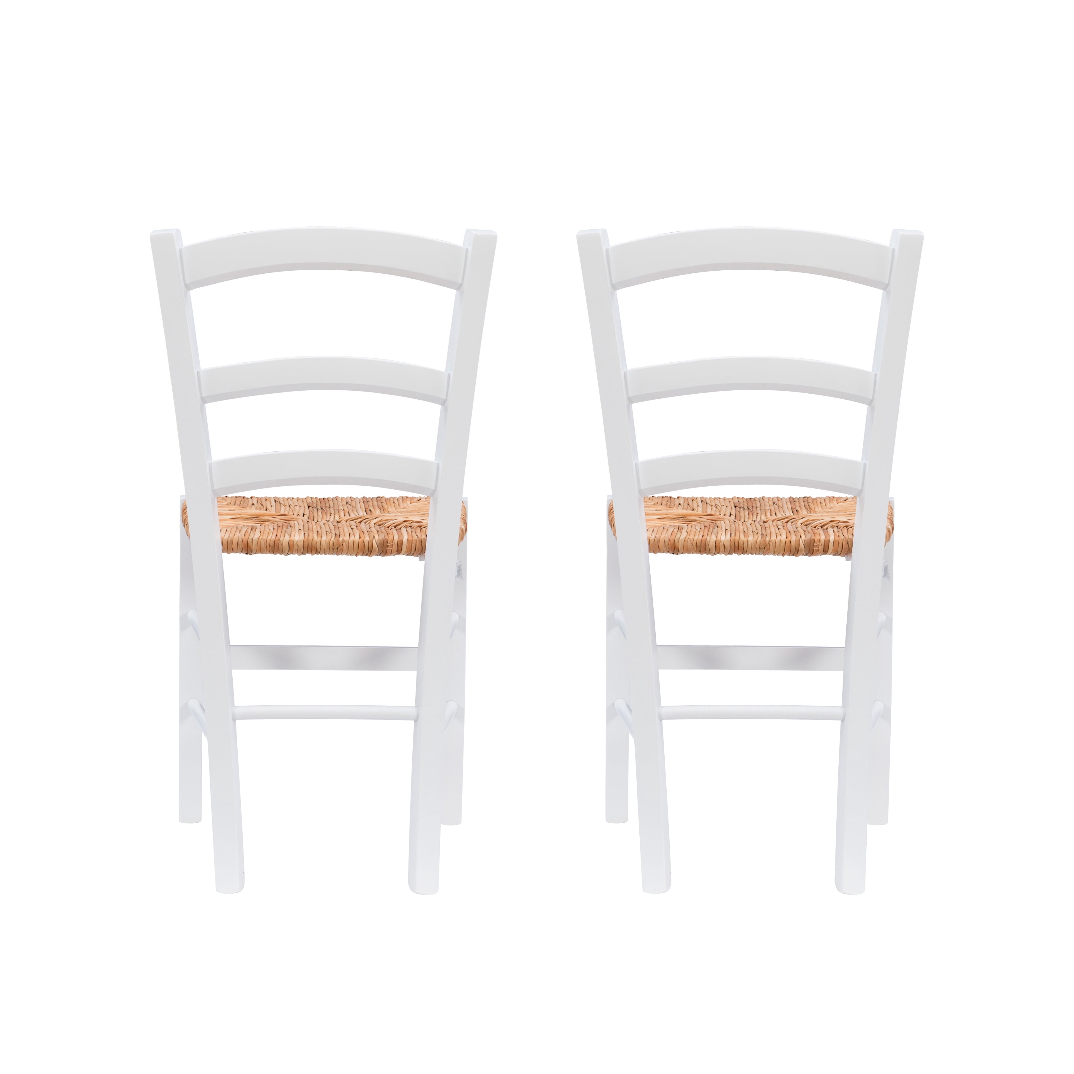 Linon Varney Dining Chair, Set of 2, White