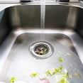 thumbnail image 2 of Mainstays Stainless Steel Kitchen Sink Drain Strainer 4.45" - Durable Food Catcher Chrome, 2 of 10