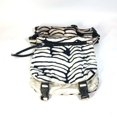 thumbnail image 2 of Pre-Owned CHANEL Zebra Sport Crossbody Messenger Bag Shoulder Nylon Women's Black (Fair), 2 of 12