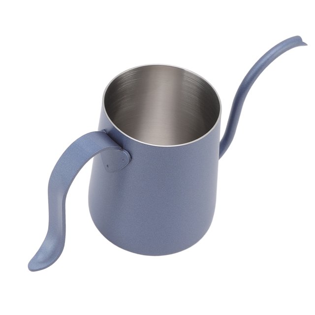 Pour Over Coffee Kettle, Simple Style 304 Stainless Steel Coffee Kettle For Home For Kitchen Dark Blue
