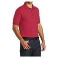 thumbnail image 3 of Mafoose Men Core Blend Polo Male Knit Pocket Shirt Red S, 3 of 6