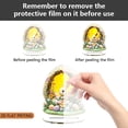 thumbnail image 5 of HmNPlay Easter Bunny Egg 3D Acrylic Desktop Ornament - Kids Safe Home Decor with Non Slip Base, Spring Tabletop Display for Gift Basket & Holiday Decorating (Ready to Gift)​, 5 of 9